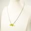 Chamaleon Pendant Necklace - Green - Orignal Murano Glass OMG